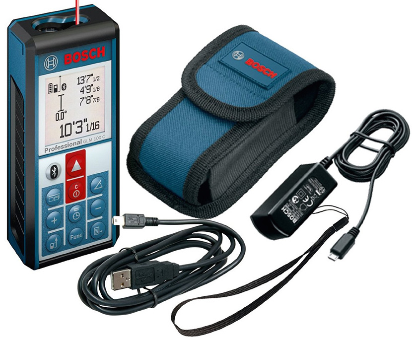 Bosch Laser Range Finder 100 Meters GLM100C